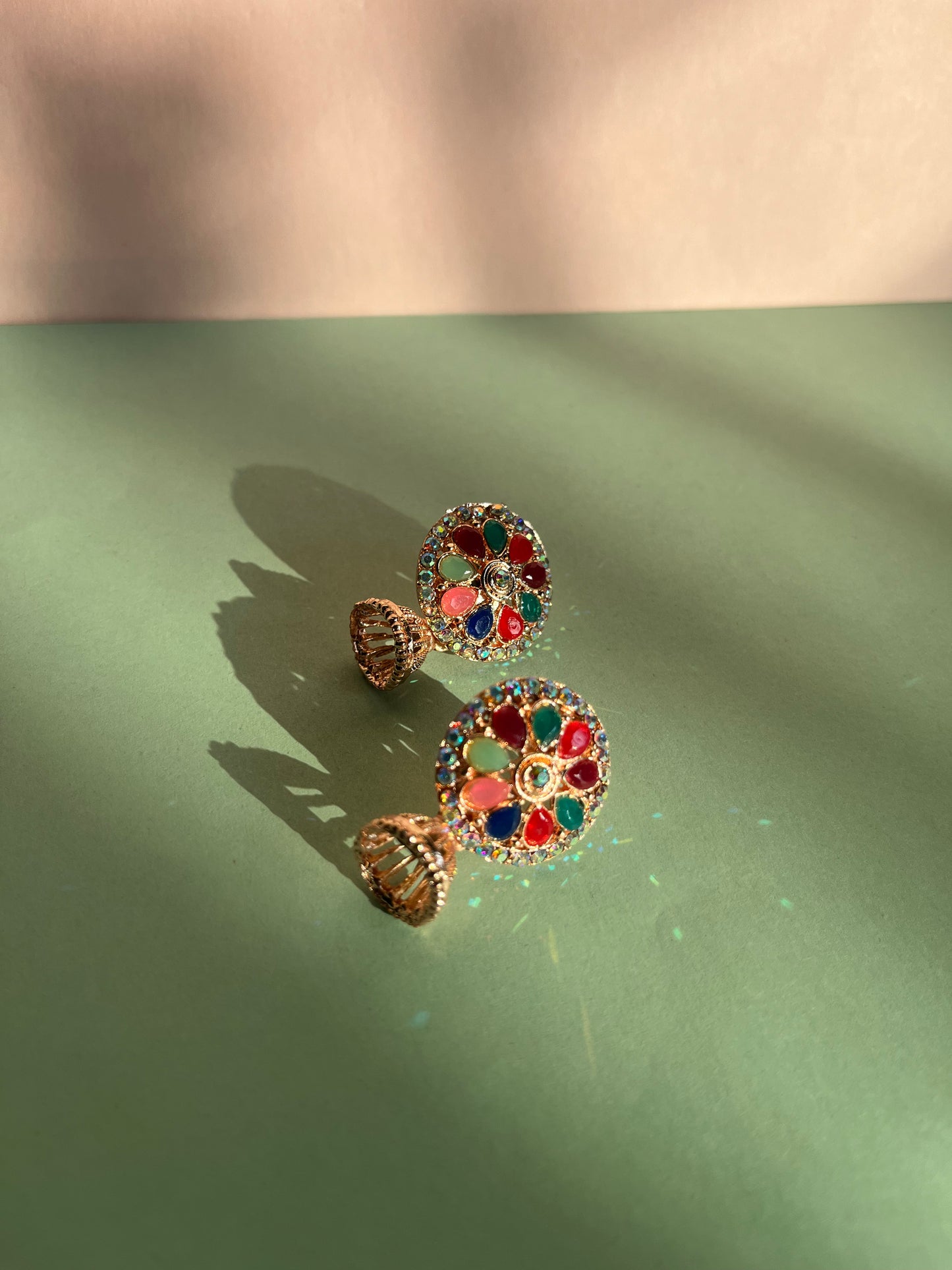 Multicolor Jhumka